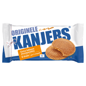 Kanjers Originele Stroopwafels 4 x 2 Stuks 320 g