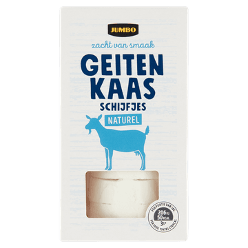 Jumbo Geitenkaas Schijfjes Naturel 125 g