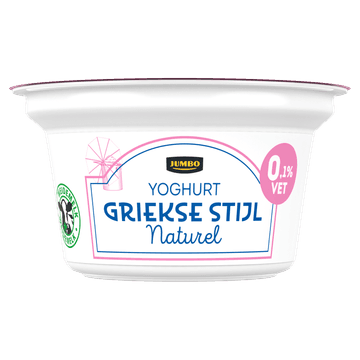 Jumbo Yoghurt Griekse Stijl 0% vet 150g