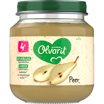 Olvarit Peer 4+ Maanden 125 g