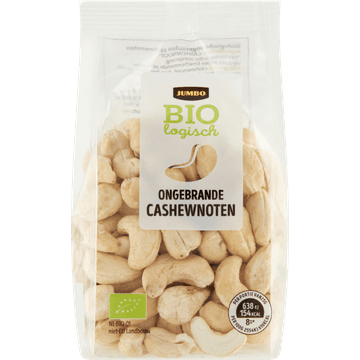 Jumbo Biologisch Ongebrande Cashewnoten 175 g