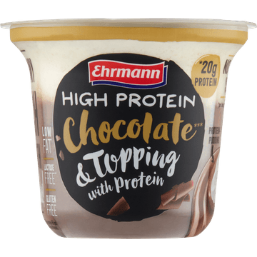 Ehrmann High Protein Chocolate & Topping with Protein 200 g