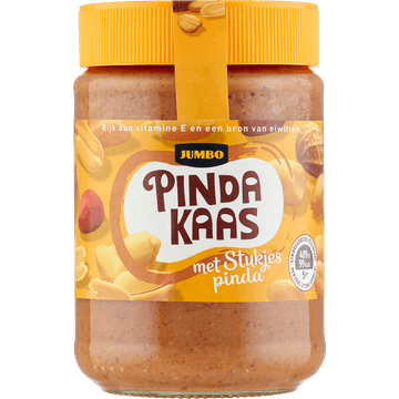 Jumbo Pindakaas met Stukjes Pinda 350 g