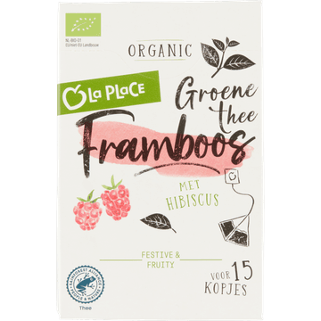 La Place Groene Thee Framboos 15 Stuks
