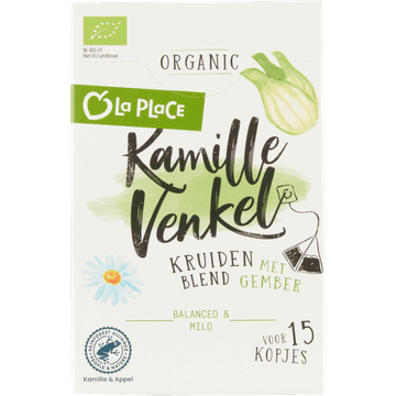 La Place Kruidenthee Kamille Venkel 15 Stuks