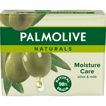 Palmolive Naturals Moisture Care Melk en Olijf Blokzeep 4x90g