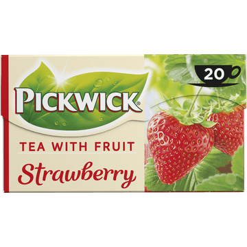 Pickwick Aardbei Fruit Thee 20 Stuks