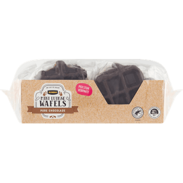 Jumbo Mini Luikse Wafels Pure Chocolade 8 Stuks