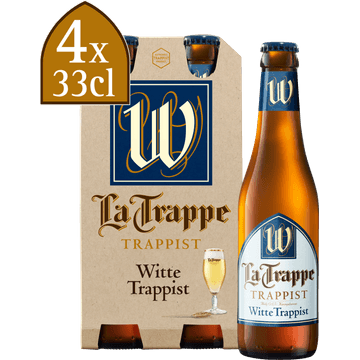 La Trappe - Witte Trappist - Fles - 4 x 330ML