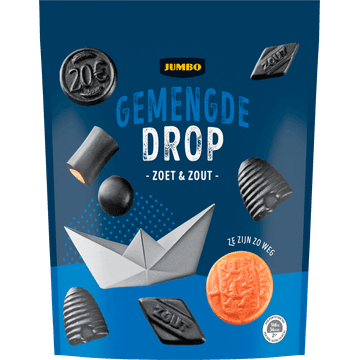 Jumbo Gemengde Drop Zoet & Zout 350 g