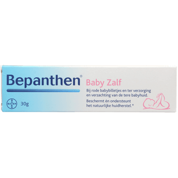 Bepanthen Baby zalf bij rode babybilletjes, 30 gram
