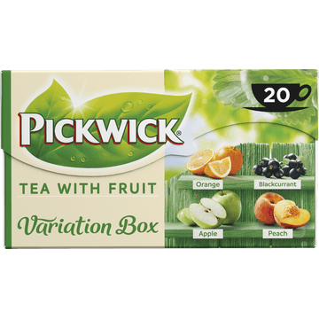 Pickwick Fruit Variatie Groen Fruit Thee 20 Stuks