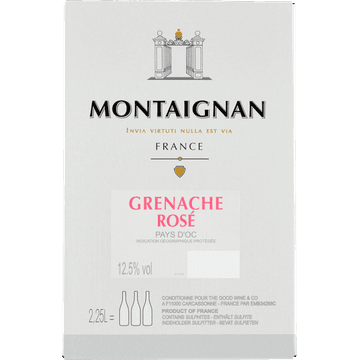 Montaignan - Grenache Rosé - Box 2,25 L