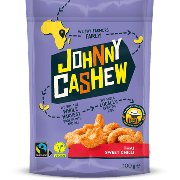 Johnny Cashew Thai Sweet Chilli 100g