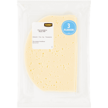 Jumbo Passendale Kaas 50+ 3 Plakken 75 g