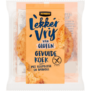 Jumbo Gevulde Koek Gluten Vrij 60 g