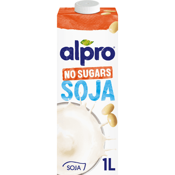 Alpro Sojadrink Zonder Suikers Houdbaar 1L