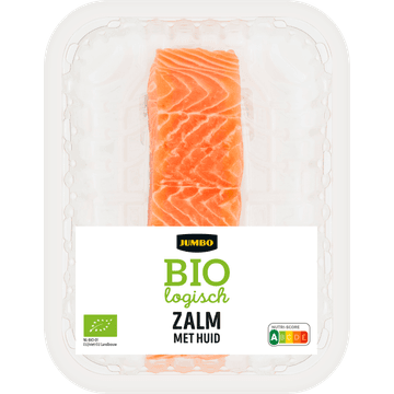 Jumbo Biologisch Zalm met Huid 120 g
