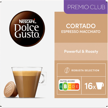 Nescafé Dolce Gusto Cortado Espresso Macchiato capsules - 16 koffiecups