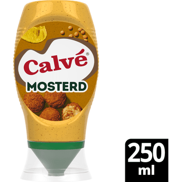 Calvé Knijpfles Mosterd Saus 250 ml