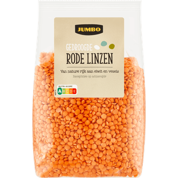 Jumbo Gedroogde Rode Linzen 500 g