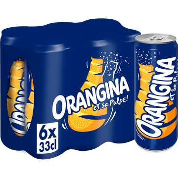 Orangina et sa Pulpe! 6 x 330ML