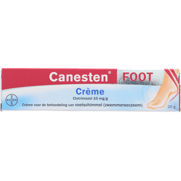 Canesten Foot crème tube 20g 10 mg/g