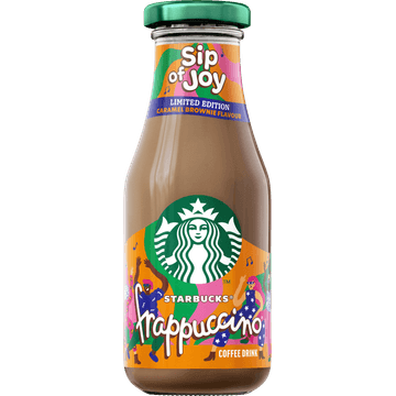 Starbucks Frappuccino Coffee Drink Caramel Brownie Flavour 250 ml