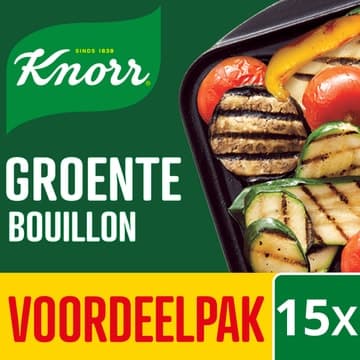 Knorr Bouillon Blokjes Groente 15 tabletten