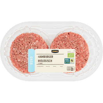 Jumbo Biologisch Hamburger Rund 2 Stuks