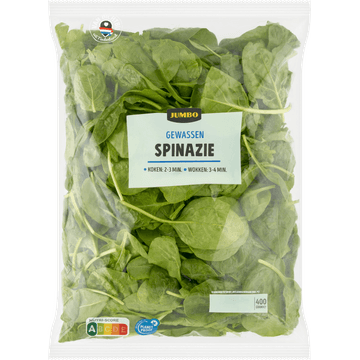 Jumbo Gewassen Spinazie 400 g