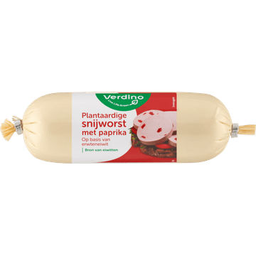 Verdino Plantaardige snijworst paprika 300 g