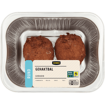 Jumbo Gebraden Gehaktbal Rund 2 Stuks