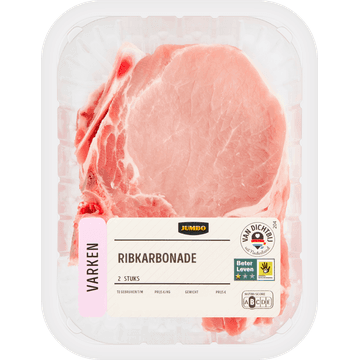 Jumbo Ribkarbonade 2 Stuks