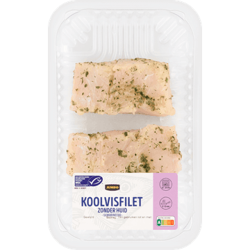 Jumbo Koolvisfilet Zonder Huid Gemarineerd 210 g