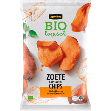 Jumbo Biologisch Zoete Aardappelchips 100 g