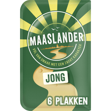 Maaslander Jong 50+ Kaas Plakken 150 g
