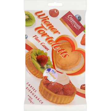 Coppenrath Wiener Torteletts Flan Cases 6 Stuks 100 g
