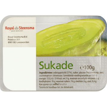 Royal Steensma Sukade 100 g