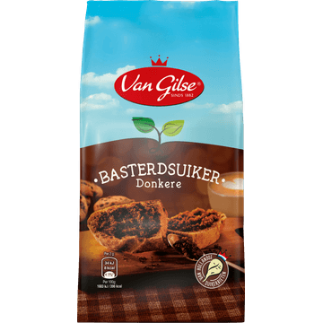 Van Gilse Basterdsuiker Donkere 600 g
