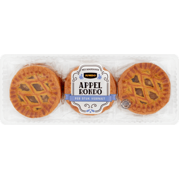 Jumbo Appelronde Koeken 6 Stuks