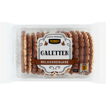 Jumbo Galetten Wafels Melkchocolade 300 g