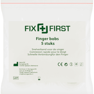 FixFirst Vingerbobs 5 Stuks