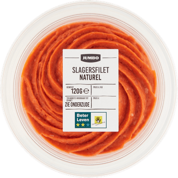 Jumbo Slagersfilet Naturel 120 g
