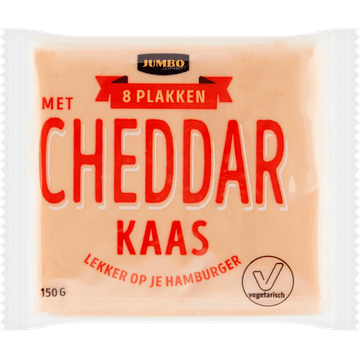 Jumbo Cheddar 8 Plakken 150 g