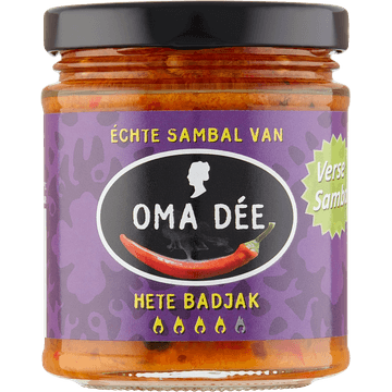 Oma Dée Sambal Hete Badjak 200 ml