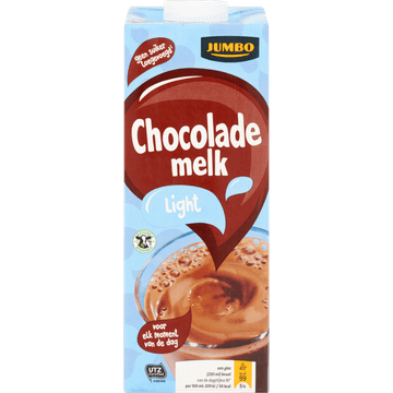Jumbo Chocolademelk Light 1 L