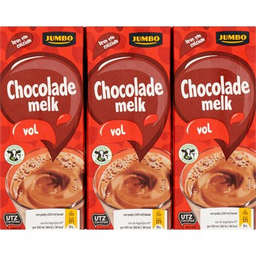 Jumbo Volle Chocolademelk 6 x 200 ML