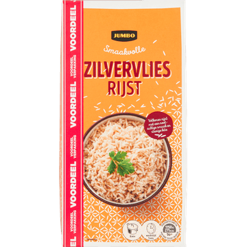Jumbo Zilvervliesrijst Voordeelverpakking 1 kg