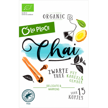 La Place Black Chai Thee 15 Stuks